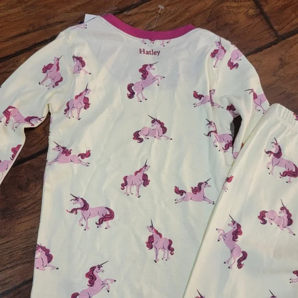 Hatley unicorn pajamas set - Picture 9 of 11